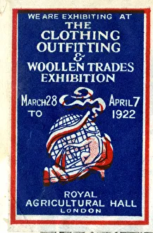 Stamp, Clothing, Outfitting & Woollen Trades Exhibition Stamp, Clothing, Outfitting & Woollen Trades Exhibition