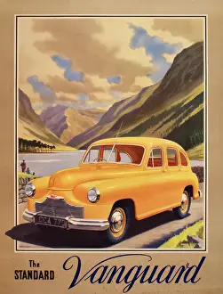 The Standard Vanguard Print circa 1949