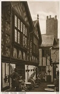 Stanley Palace, Chester Print 1936