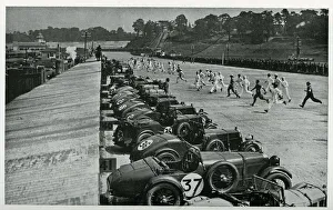 Start of a Brooklands Double-Twelve Race Start of a Brooklands Double-Twelve Race