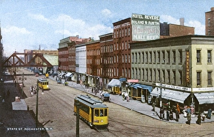 State Street, Rochester, New York State, USA State Street, Rochester, New York State, USA
