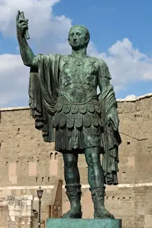 Julius Caesar Print, Rome, Italy 100-44 BC
