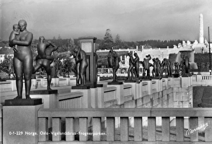 Statues in the Frognerpark, Oslo, Norway Statues in the Frognerpark, Oslo, Norway