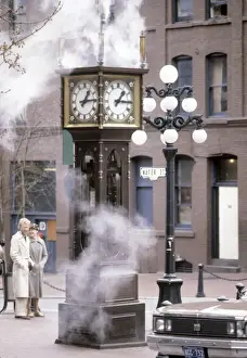 Vancouver Tourist Attractions Prints: Steam Clock