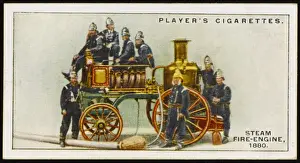 Vintage Fire Engines Prints: Steam Fire Engine