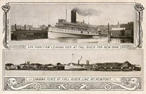 Steamers of the Fall River Line, Massachusetts, USA Steamers of the Fall River Line, Massachusetts, USA