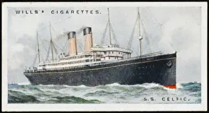 White Star Liner Prints: STEAMSHIP CELTIC