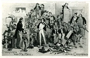 Steerforth and Mr Mell, David Copperfield Steerforth and Mr Mell, David Copperfield
