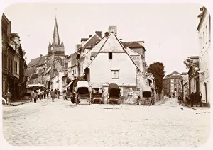 Steet Scene - Neufchatel-en-Bray, France Steet Scene - Neufchatel-en-Bray, France