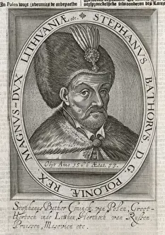 Royal Portraits Online Prints: Stefan I Batory