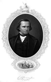 Print of Stephen Arnold Douglas, American statesman
