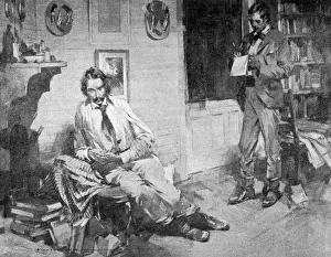 Robert Louis Stevenson Biography Prints: Stevenson / Osbourne