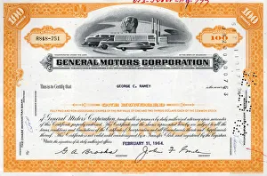Stock Share Certificate - General Motors Corporation Stock Share Certificate - General Motors Corporation