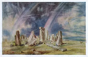 Stonehenge, Wiltshire - John Constable Stonehenge, Wiltshire - John Constable