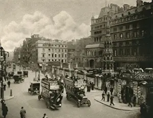 Charing Cross London Prints: STRAND 1908