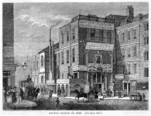 Historical England Images Prints: Strand Exeter Change