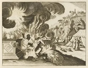 Historical Biblical Events Prints: Strange Fire