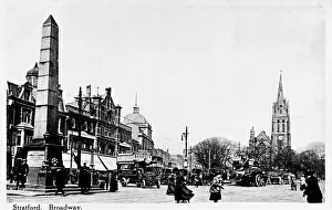 Stratford Broadway, Stratford, East London Stratford Broadway, Stratford, East London