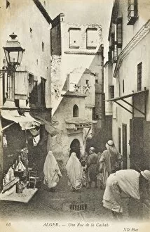 Kasbah of Algiers Collection: A street in the Kasbah, Algiers