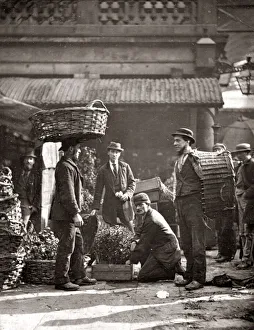 Street Life in London, 1878, Covent Garden labourers Street Life in London, 1878, Covent Garden labourers
