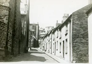 Street near the harbour, Penzance, Cornwall Street near the harbour, Penzance, Cornwall