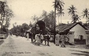 Street scene, Colpetty, Colombo, Ceylon (Sri Lanka) Street scene, Colpetty, Colombo, Ceylon (Sri Lanka)