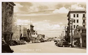 Street scene in Tonopah, Nevada, USA Street scene in Tonopah, Nevada, USA