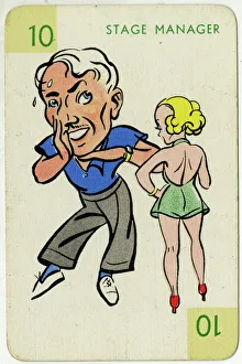 Strip tease card game - Theatre suit - Stage Manager Strip tease card game - Theatre suit - Stage Manager