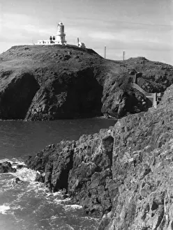 Pembrokeshire Landmarks Prints: Strumble Head Lighthouse
