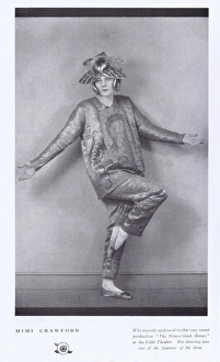 A study of the dancer and actress Mimi Crawford A study of the dancer and actress Mimi Crawford