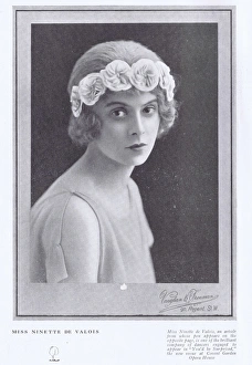 A study of the dancer Ninette de Valois, London, 1923 A study of the dancer Ninette de Valois, London, 1923