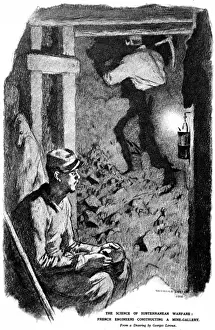 World War History Prints: Subterranean warfare