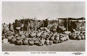 Sudan - Native Vase Market at Omdurman Sudan - Native Vase Market at Omdurman