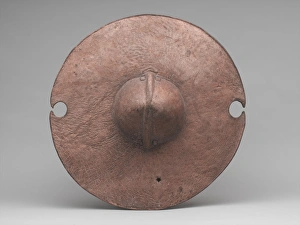Sudanese hippopotamus hide daraga or shield Sudanese hippopotamus hide daraga or shield