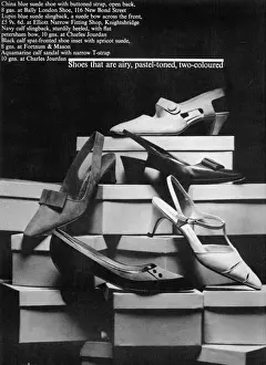 1960s Fashion Prints: SHOES