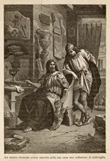Suetonius Gaius Suetonius Tranquillus Print