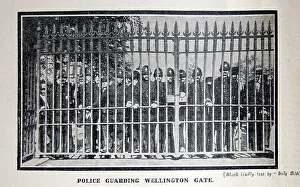 Suffragette Demonstration Buckingham Palace Suffragette Demonstration Buckingham Palace