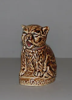 Suffragette Votes for Women Ceramic Cat Suffragette Votes for Women Ceramic Cat