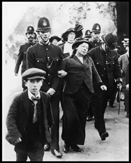 Suffragette Movement Prints: Suffragettes Arrested