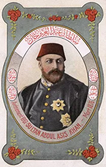 Sultan Abdulaziz - ruler of the Ottoman Turks Sultan Abdulaziz - ruler of the Ottoman Turks