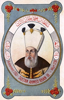 Sultan Ahmed III - ruler of the Ottoman Turks Sultan Ahmed III - ruler of the Ottoman Turks