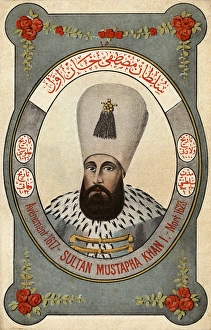 Sultan Mustafa I Deli - ruler of the Ottoman Turks Sultan Mustafa I Deli - ruler of the Ottoman Turks