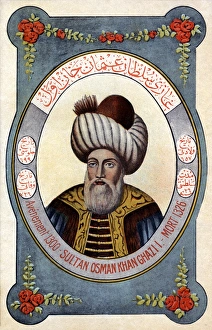 Sultan Osman I - leader of the Ottoman Turks Sultan Osman I - leader of the Ottoman Turks