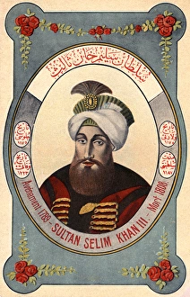 Sultan Selim III - ruler of the Ottoman Turks Sultan Selim III - ruler of the Ottoman Turks