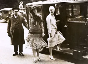 Summer Fashions of 1928 - Two charming Ascot Gowns Summer Fashions of 1928 - Two charming Ascot Gowns