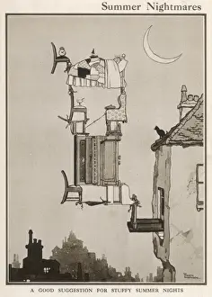 Historical Fantasy Art Prints: Summer Nightmares