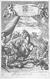 Biblical History Illustrations Prints: The sun stands still