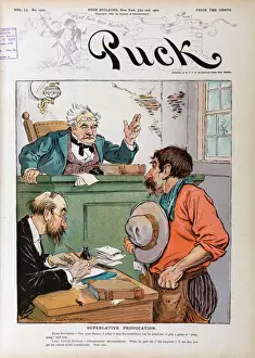 Puck Magazine Illustrations Prints: Superlative provocation