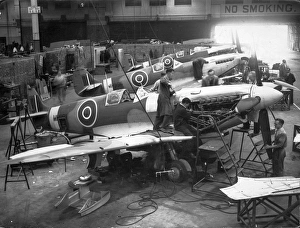 Supermarine Spitfire manufacture October 1943 Supermarine Spitfire manufacture October 1943