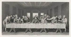 Holy Scripture Images Prints: Last Supper / Jesus s